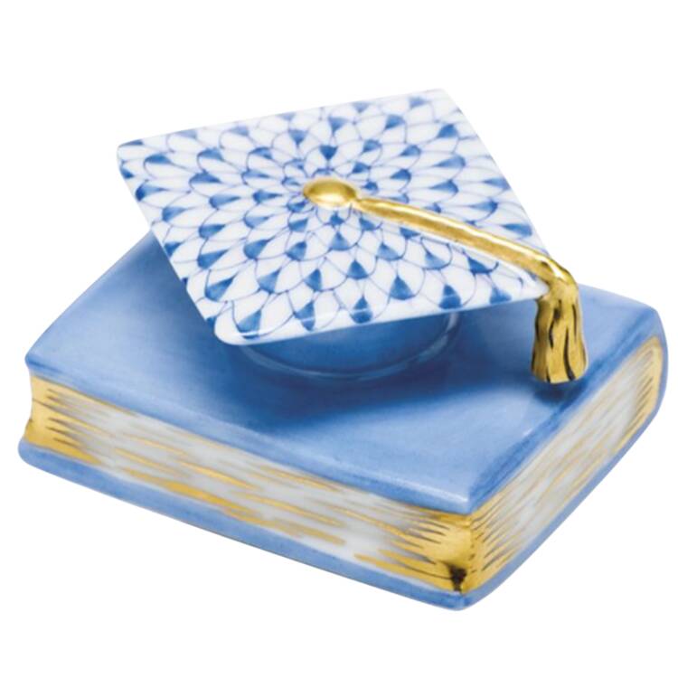 Manmade Objects Graduation Cap-Blue - No Box