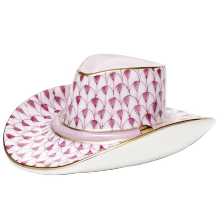 Manmade Objects Cowboy Hat-Raspberry - No Box