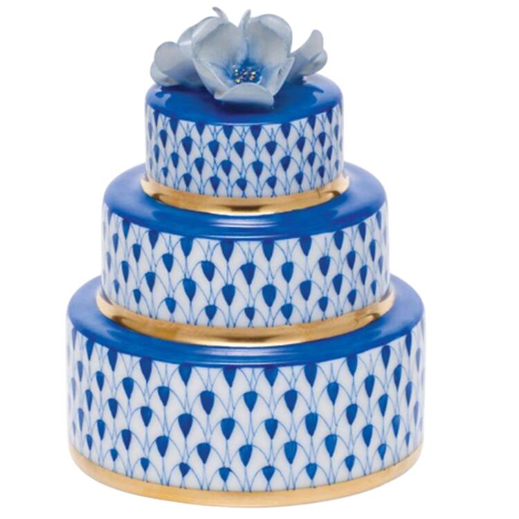 Manmade Objects Wedding Cake-Sapphire - No Box
