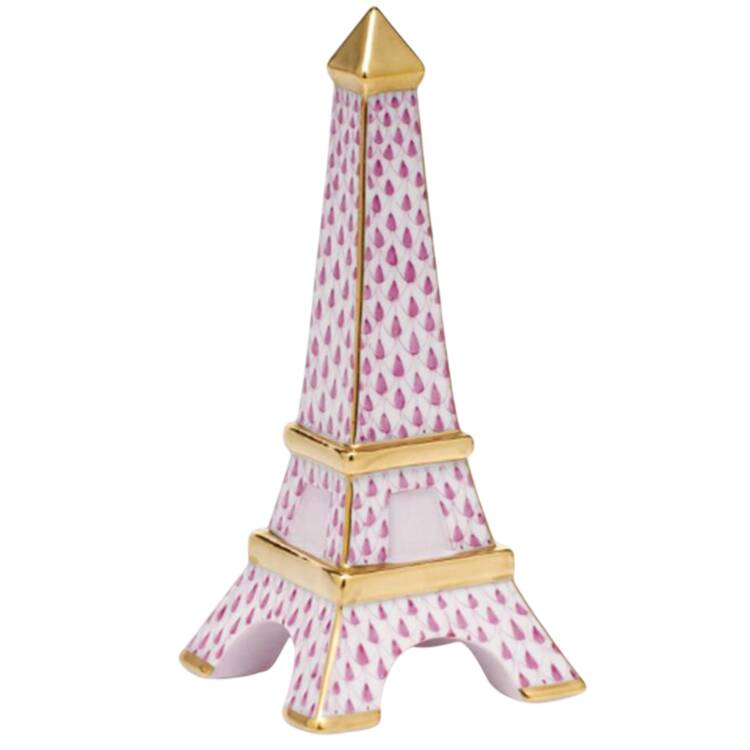 Manmade Objects Eiffel Tower-Raspberry - No Box