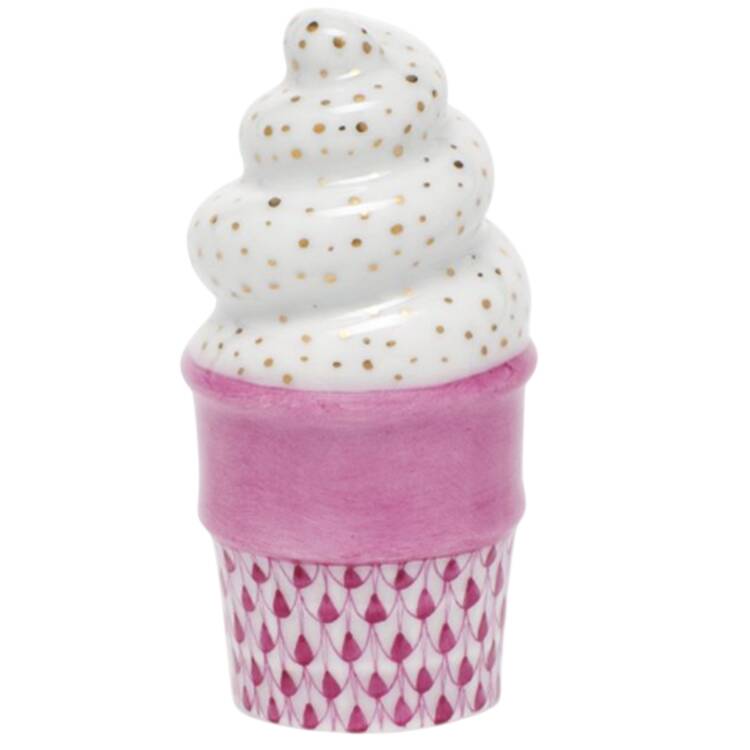 Manmade Objects Ice Cream Cone-Raspberry - No Box