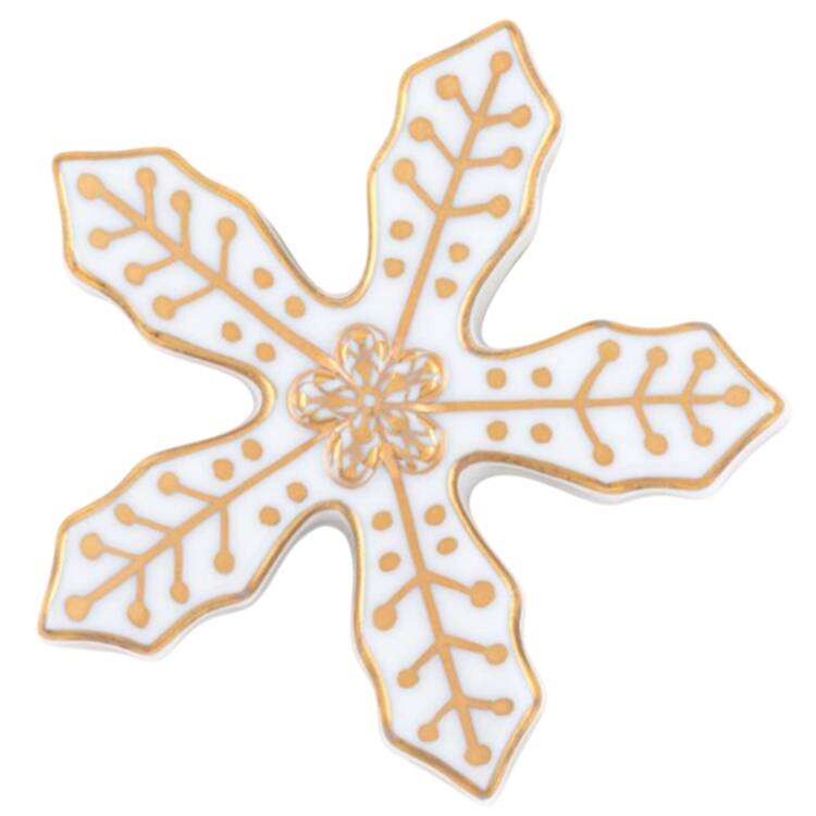 Manmade Objects Snowflake-Gold - No Box