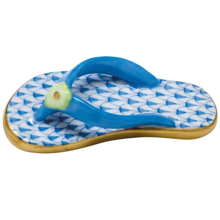Manmade Objects Flip Flop-Blue - No Box