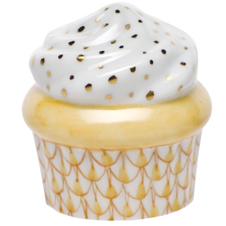 Manmade Objects Cupcake-Butterscotch - No Box