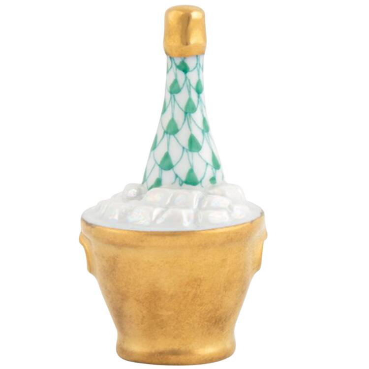 Manmade Objects Champagne Bucket-Green - No Box