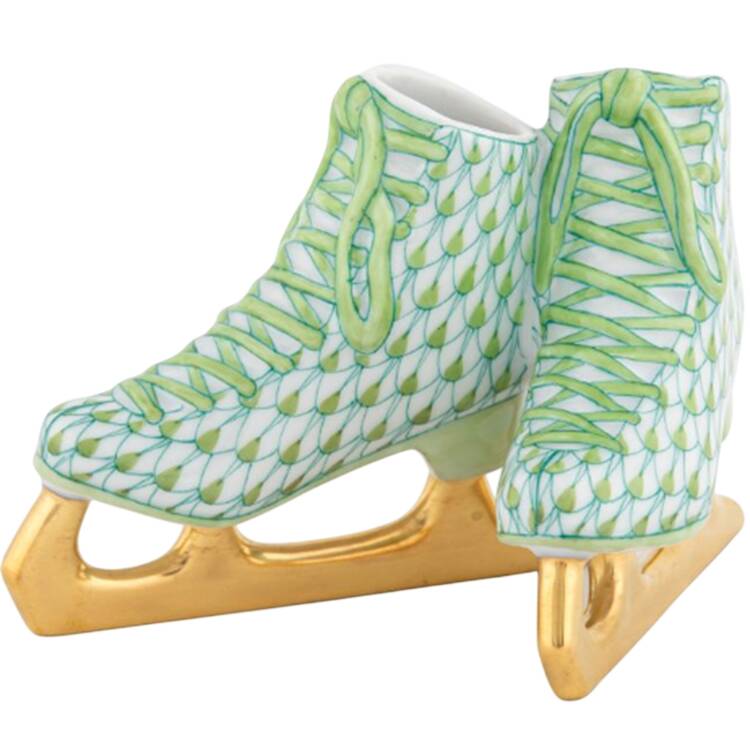 Manmade Objects Pair Of Ice Skates-Key Lime - No Box