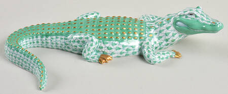 Reptiles-Snakes Alligator-Green - No Box