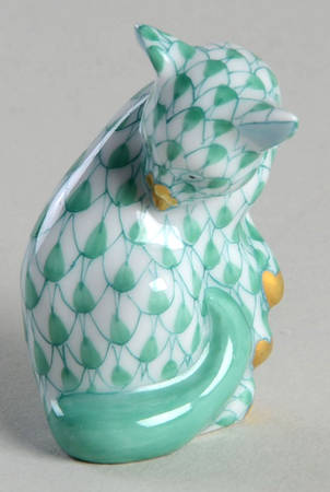 Cats Miniature Cat-Green - No Box