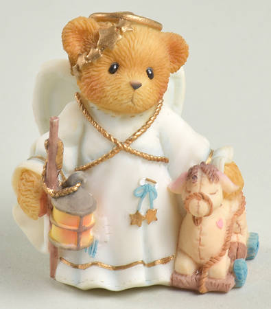 Cherished Teddies Miniature Nativity Angel  - No Box