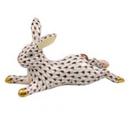 Rabbits & Bunnies (Single) Lounging Bunny- Chocolate - No Box