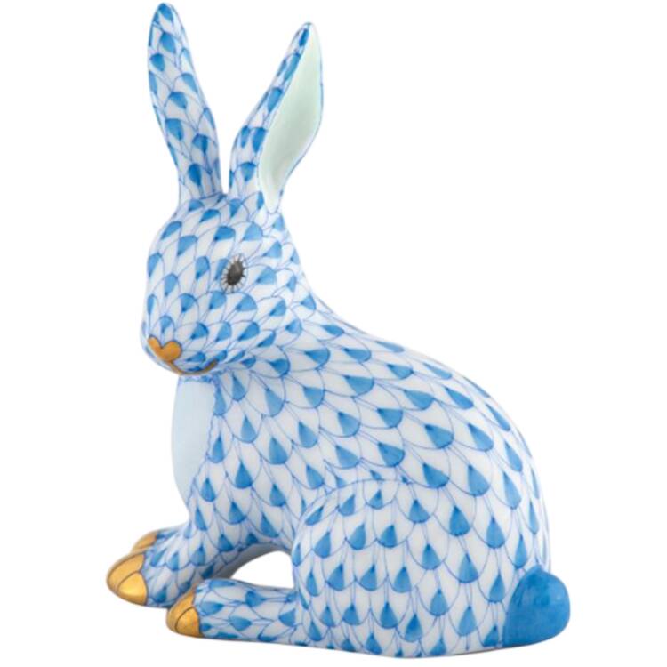 Rabbits & Bunnies (Single) Snowshoe Hare- Blue - No Box