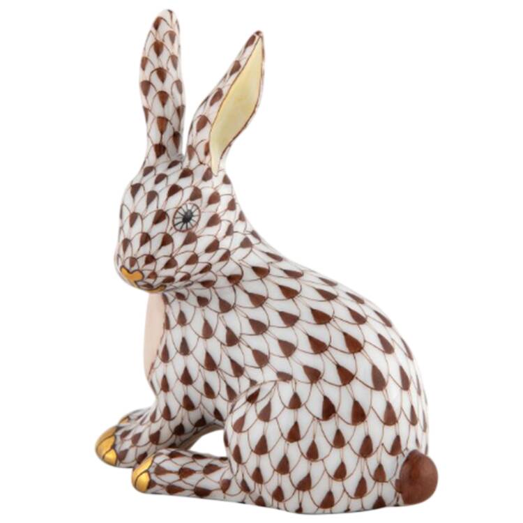 Rabbits & Bunnies (Single) Snowshoe Hare- Chocolate - No Box