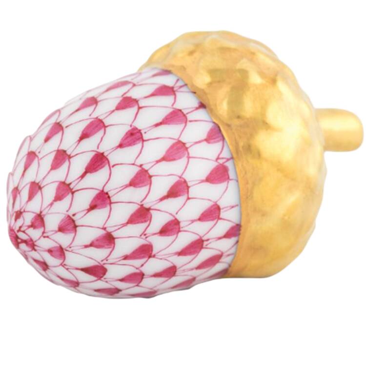 Floral-Plant Acorn-Raspberry - No Box