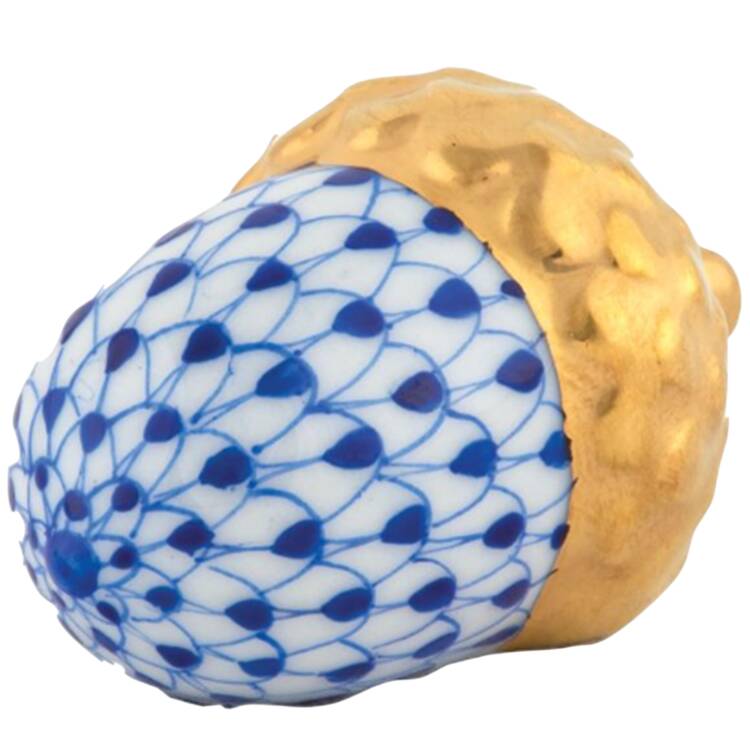 Floral-Plant Acorn-Sapphire - No Box