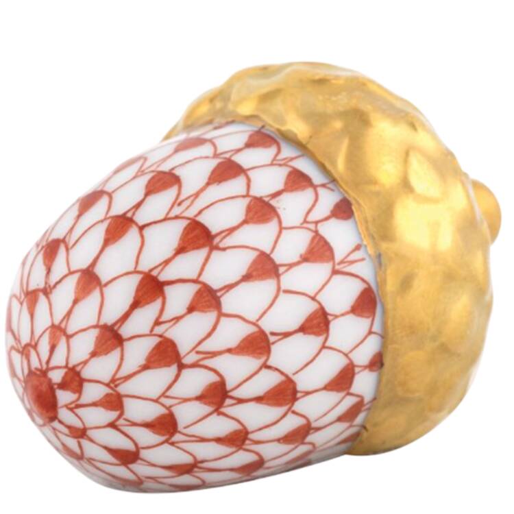 Floral-Plant Acorn-Rust - No Box