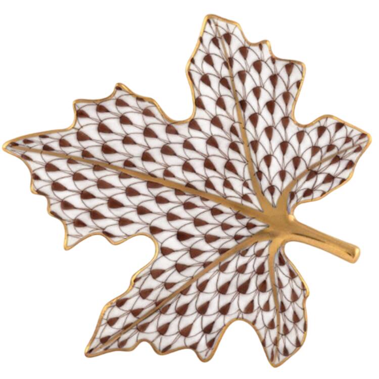 Floral-Plant Maple Leaf-Chocolate - No Box