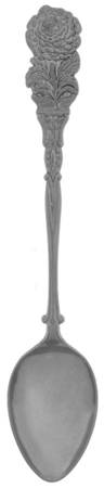 Silverplate Various Landmarks Carnations - No Box