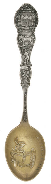 Souvenir Spoons (Sterling) Ridgway, Colorado - No Box