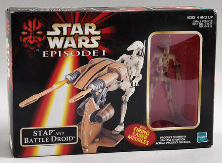 Star Wars:The Phantom Menace Stap And Battle Droid - Boxed