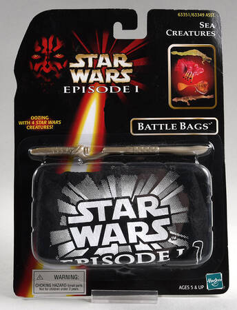 Star Wars:The Phantom Menace Sea Creatures Battle Bag - No Box