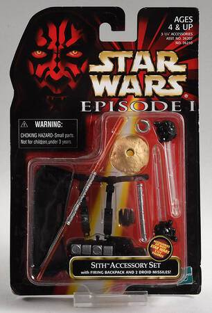 Star Wars:The Phantom Menace Sith  Accessory Set - No Box