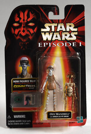 Star Wars:The Phantom Menace Ody Mandrell With Pit Droid - No Box