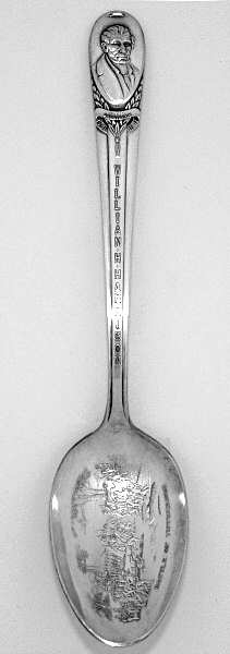 Presidential Spoons William Harrison - No Box