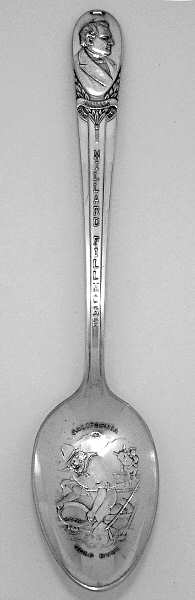 Presidential Spoons Millard Fillmore - No Box