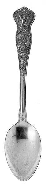 State Seals Silverplate Spoons Indiana - No Box by Interstate