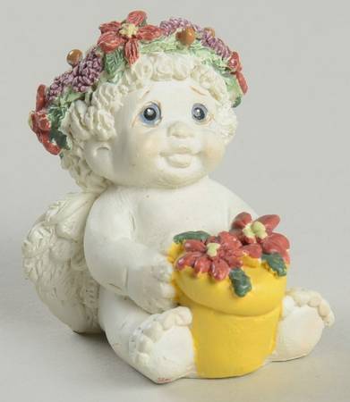 Dreamsicles-Cherub Poinsetta - No Box