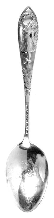 Hawaii Souvenir Spoons Hula Girl-Honolulu - No Box