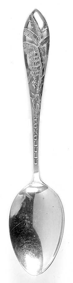 Hawaii Souvenir Spoons Banana Tree-Honolulu - No Box