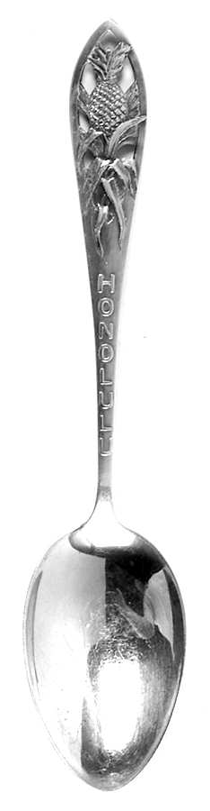 Hawaii Souvenir Spoons Primitive Hawaiian Home - No Box