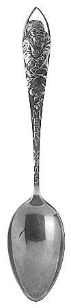 Robbins Silver Christmas Spoon by Robbins