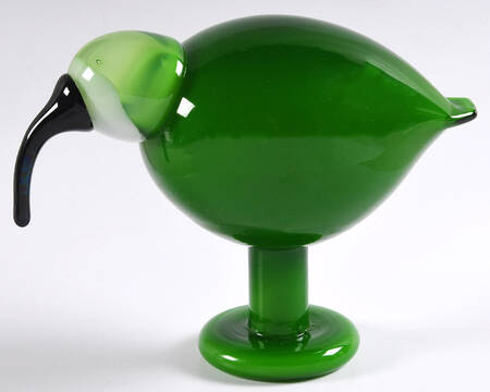 Oiva Toikka Birds Ibis - Green - No Box