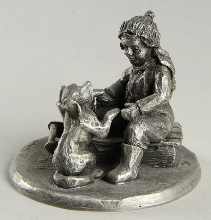 Robert Drury Figurines by International Silver