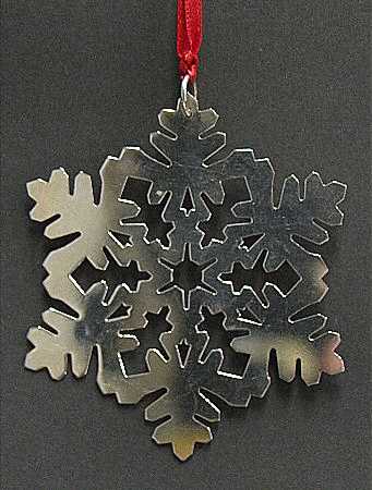 James Avery Christmas Ornament Snowflake - No Box