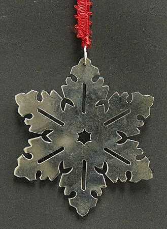 James Avery Christmas Ornament Snow Crystal - Boxed