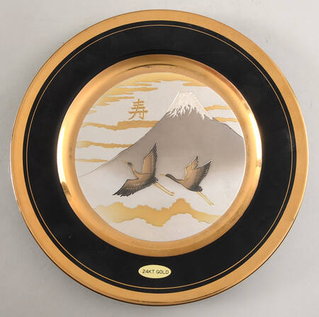 Chokin Art Herons - No Box