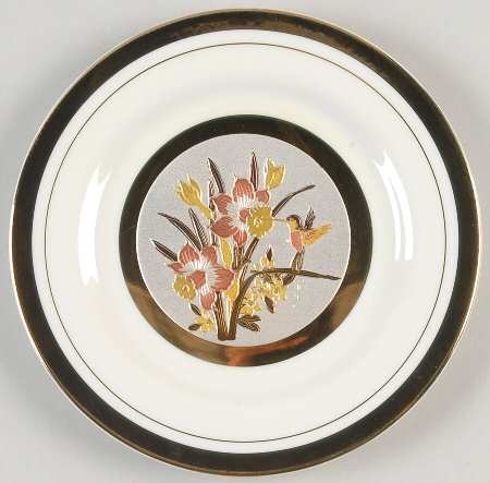Chokin Art Hummingbird & Flowers - No Box