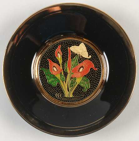 Chokin Art Trillium-Black Rim  - No Box