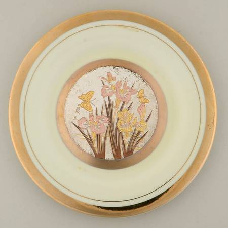 Chokin Art Flowers And Butterflies - No Box