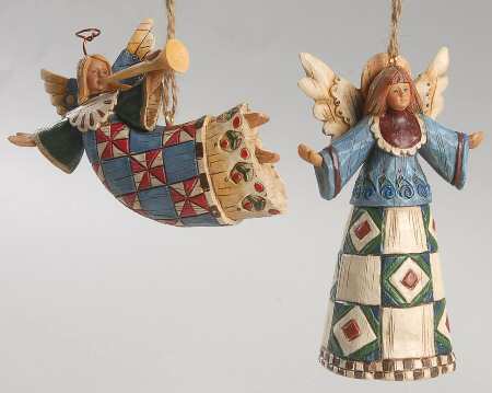Angel Ornaments by Jim Shore