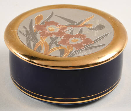 Chokin Art Giftware (No Plates) Round Box - No Box