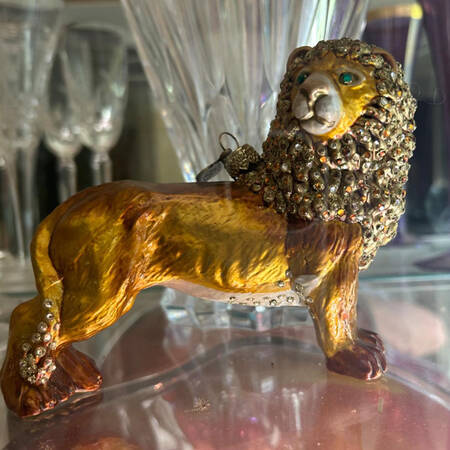Christmas Ornaments Lion - No Box