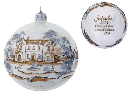 Country Estate Annual Ornament by Juliska Glassware