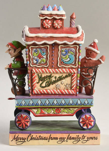 Santa Express Candy Cane Caboose - No Box