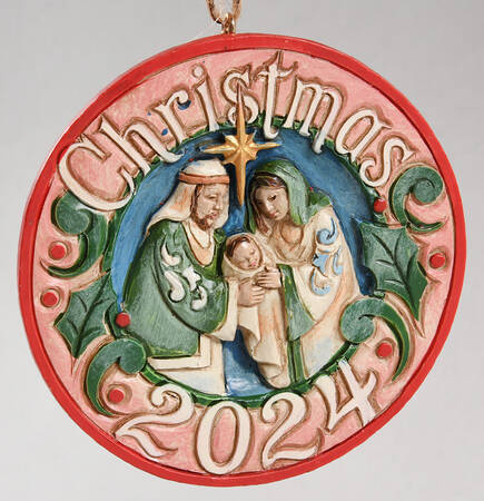 Annual Ornament 2024 - Holy Family - No Box