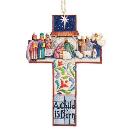 Cross Ornaments by Jim Shore