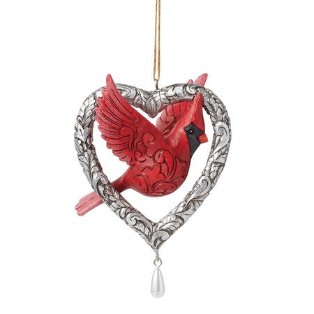 Caring Cardinals Ornaments by Jim Shore